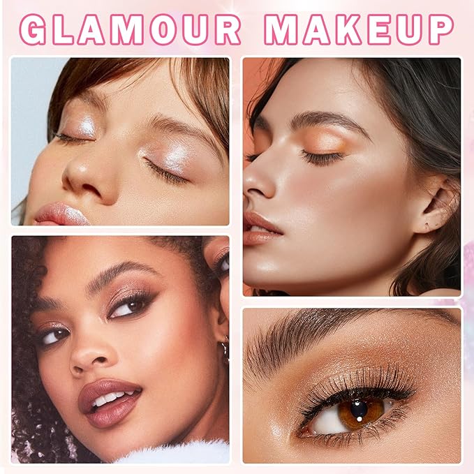 Rose Pink Matte Eyeshadow, Ultra Fine Lightweight Powder, Multiuse Blendable Makeup, High Pigment, Daily Warm Tone Eyeshadow (03 Mist Rose)