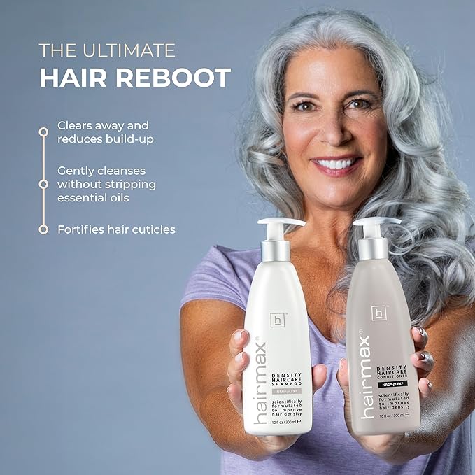 Hairmax Shampoo & Conditioner, Anti Thinning Hair Scalp Therapy 10 fl oz ea