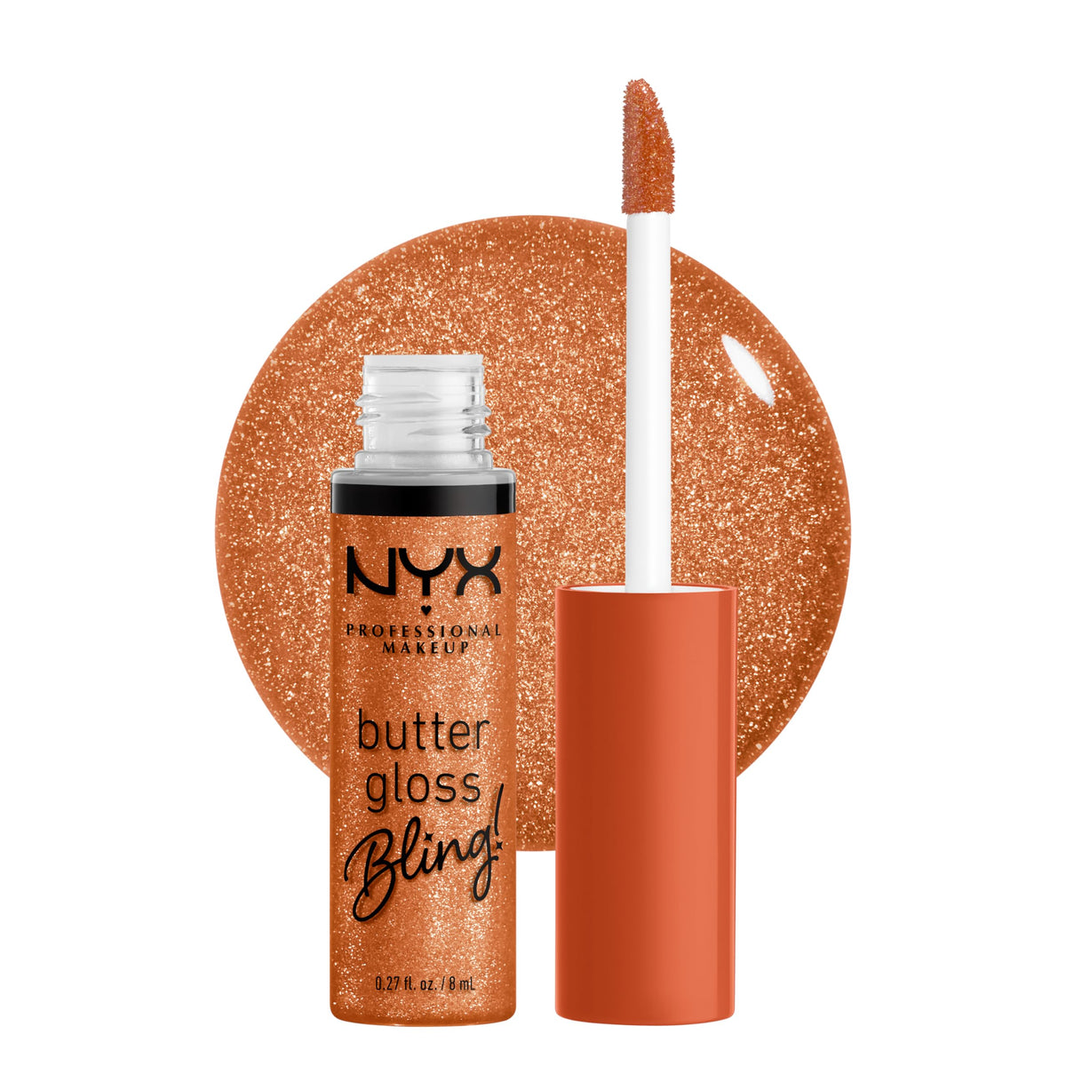 NYX PROFESSIONAL MAKEUP Butter Gloss, Non-Sticky Lip Gloss - Red Velvet (Deep Red)
