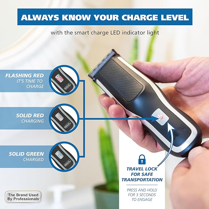 Wahl Self-Haircut Pro Lithium Ion Cordless Hair Clipper for DIY Haircuts