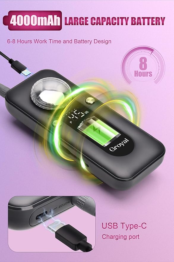 Cordless Electric Nail File Professional for Acrylic Gel Nails