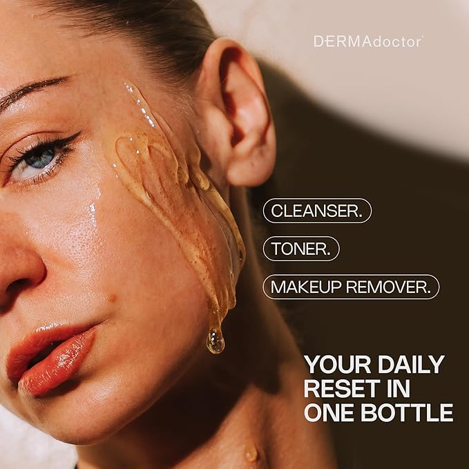 DERMAdoctor Vitamin C Face Wash, Daily 3-in-1 Kakadu Plum Cleanser, 7.1 oz