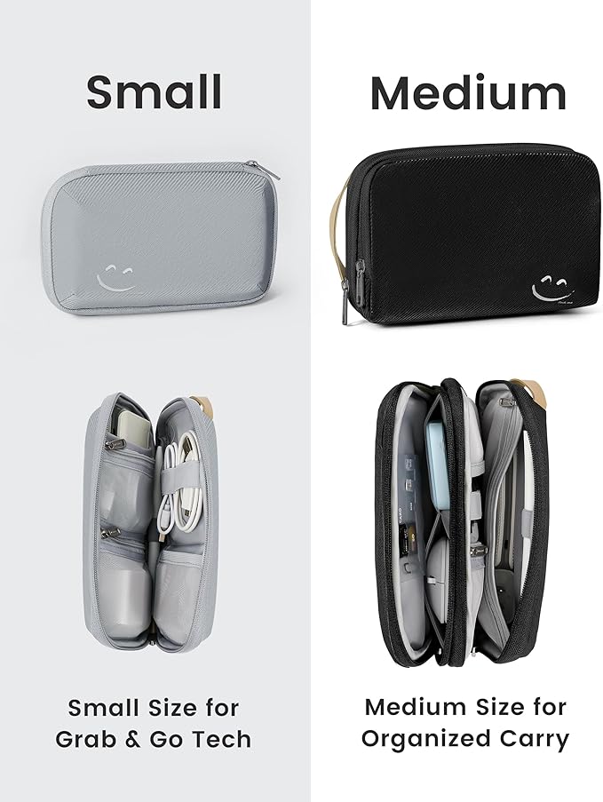 Travelkin Travel Tech Organizer Case Electronics Organizer For Cord Small