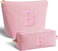 Btffitting Gifts for Teen Girls Women - Birthday Gifts for 10 11 12 13 14 15 16 17 18 Years Old Girl,Makeup Bag Cosmetic Bag,Teacher Gift Trendy Stuff Toiletry Bag - Peach,B