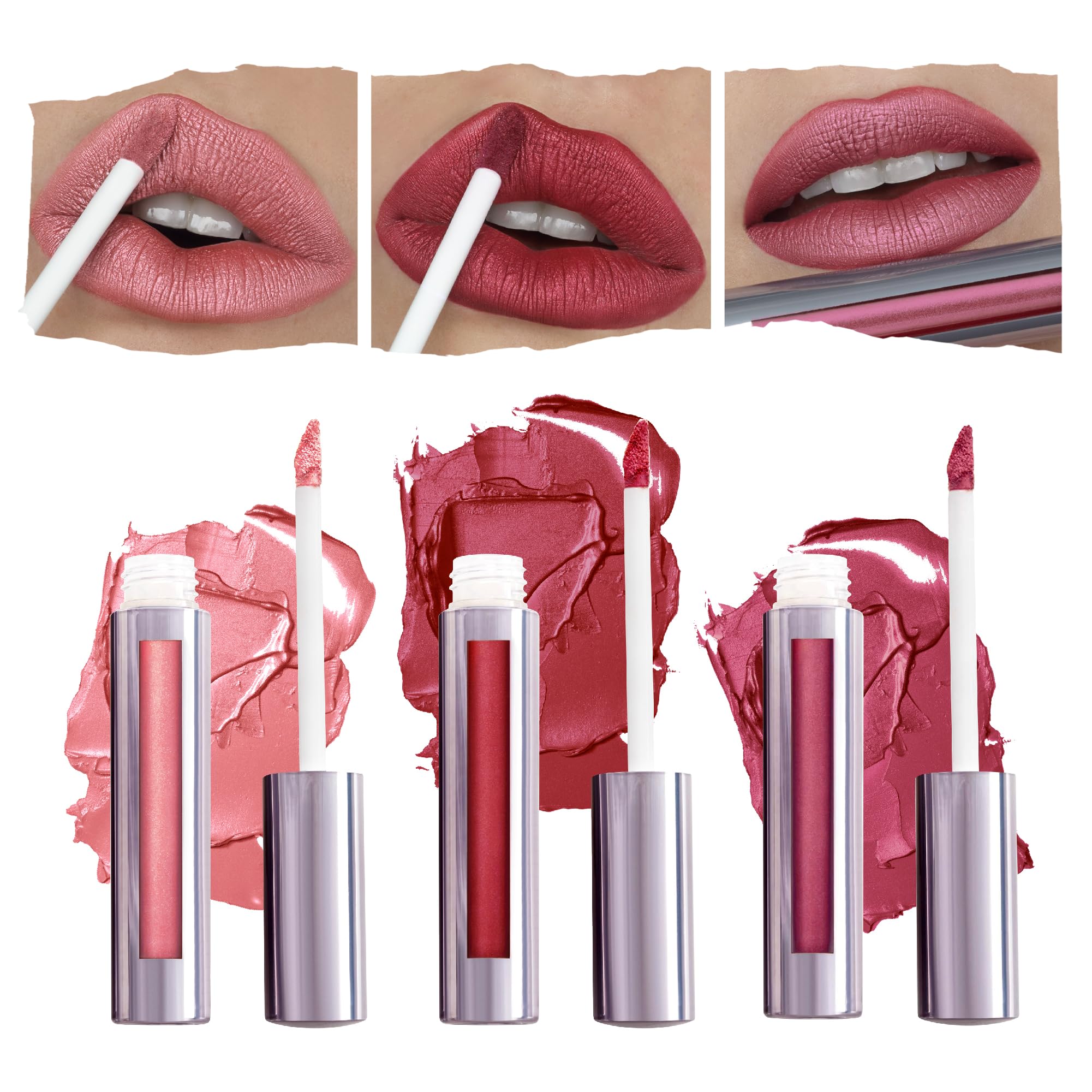 Runway Rogue Long Wear Liquid Lipstick Trio, 3 Transfer-Proof Shades
