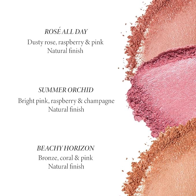 LAURA GELLER NEW YORK Baked Blush-n-Brighten for Mature Skin - 08 Summer Orchid - Powder Blush Won't Settle into Fine Lines - Buildable Natural Finish – Longlasting Formula - Made in Italy