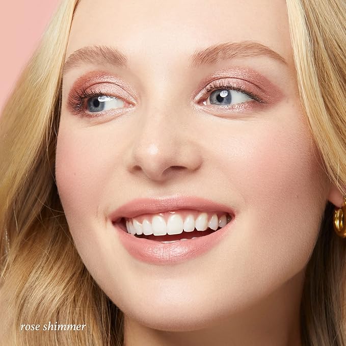 Julep Eyeshadow 101 Crème-to-Powder Duo, Pearl Shimmer and Rose Shimmer