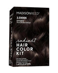Madison Reed Radiant Hair Color Kit - 100% Gray Coverage for Resistant Grays, 3.5NNN Darkest Brown-Black (Ravenna Brown) | PPD-Free & Ammonia-Free, 1 Pack