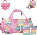 Vogewood Initial Teen Girl Gift Trendy Stuff-Kids Glitter Travel Duffle Bag