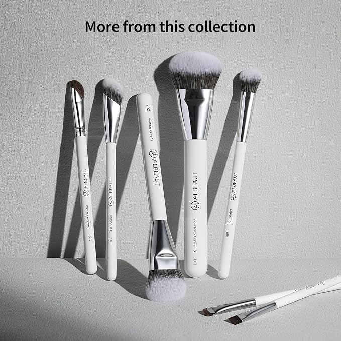 Albeaut Flat Eyebrow Concealer Brush, Eyeliner Definer Makeup Brush