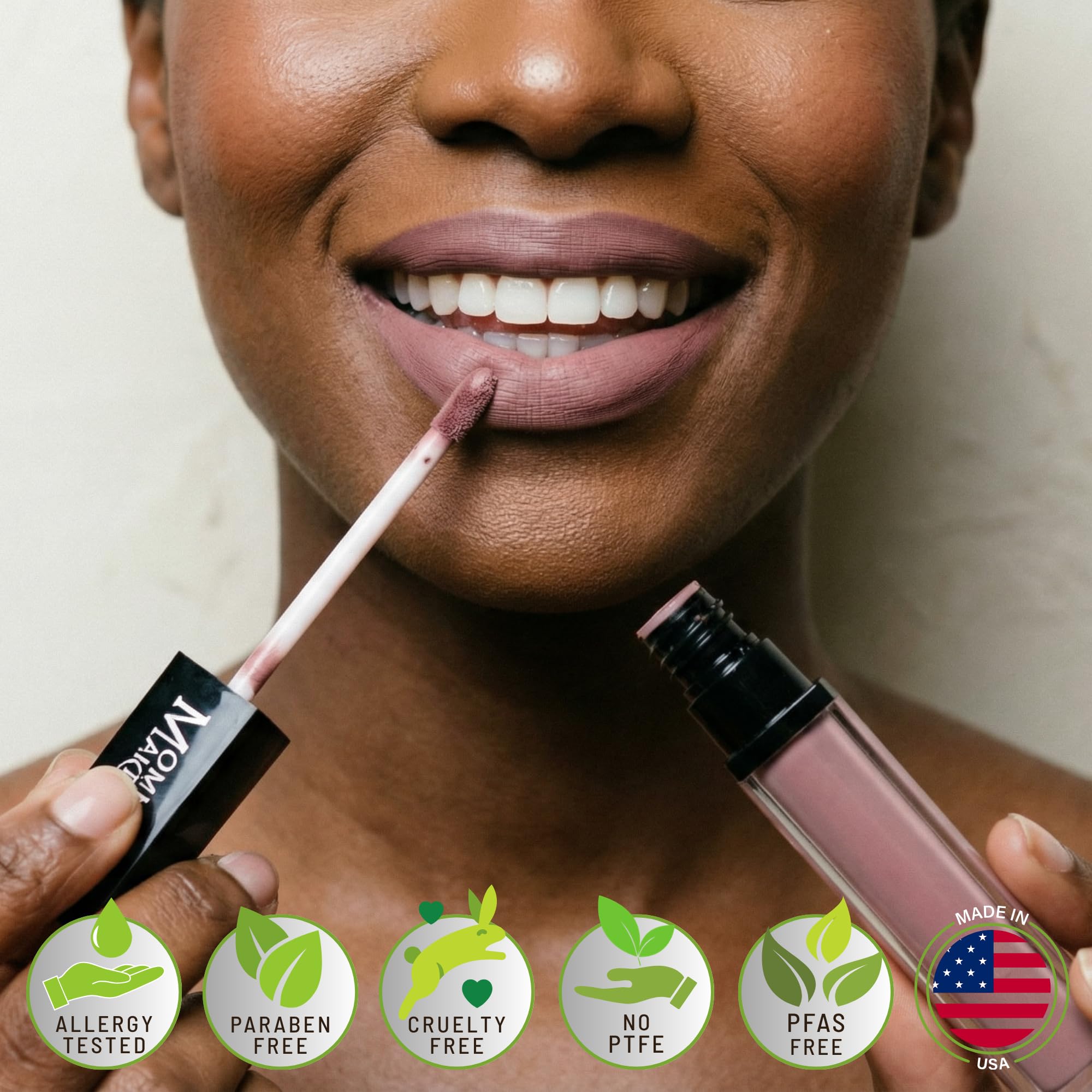 Mommy Makeup Stay Put Matte Lip Cream - Kiss-proof, Transfer-proof Lipstick