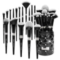 Bueart Design 16Pcs Professional Makeup Brushes Set with Classic Holder