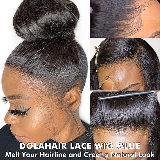 Dolahair Lace Glue Kit Wig Installation Kit & Melting Spray (Dark Brown)