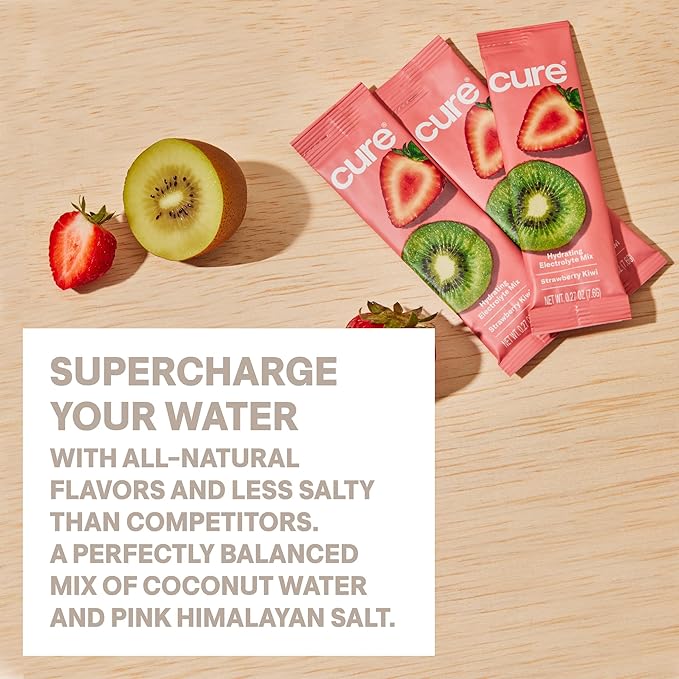 Cure Hydration - Electrolyte Drink Powder Blood Orange 14 Packets