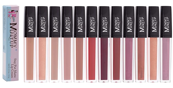 Mommy Makeup Stay Put Matte Lip Cream - Kiss-proof, Transfer-proof Lipstick