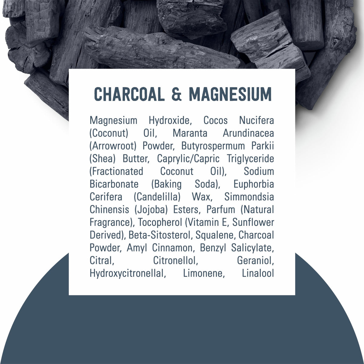 Schmidt's Aluminum-Free Vegan Deodorant Charcoal & Magnesium 2.65 oz 4 ct