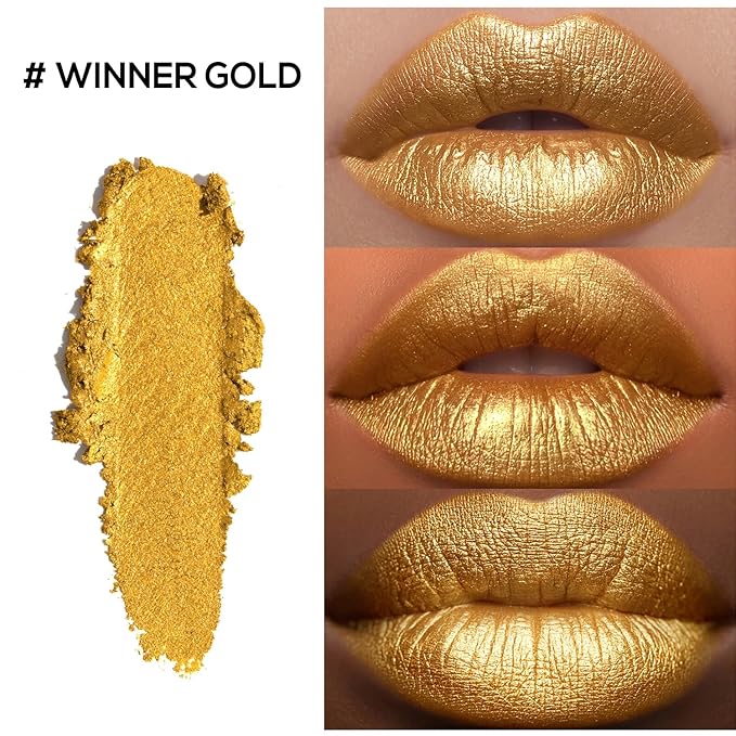 MAKI YIKA Moisture Gold Lipstick for Women Hydrate Tinted Lip Balm