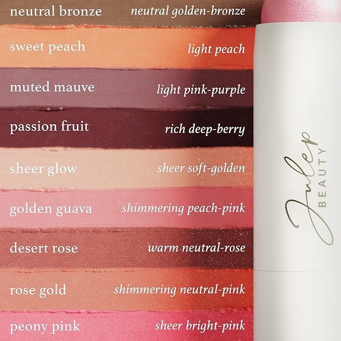 Skip The Brush Cream to Powder Bronzer Stick - Neutral Bronze - 2-in-1 Cream Bronzer and Contour Stick for the Face - Blendable, Buildable, No Brush Needed - Cruelty-Free, Dewy, All Skin Types