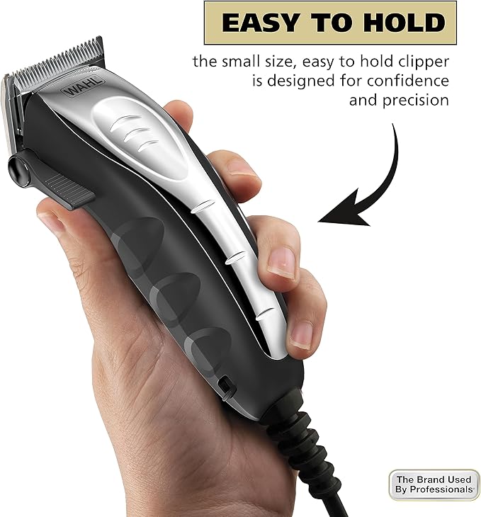Wahl USA Heavy Duty Compact Quiet Pro Corded Dog Clippers for Home Grooming