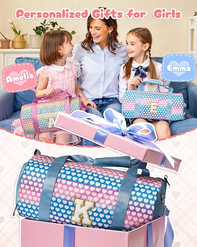 Vogewood Birthday Gift for 3 4 5 6 7 8 9 10 Year Old Girls, Kids Travel Bag