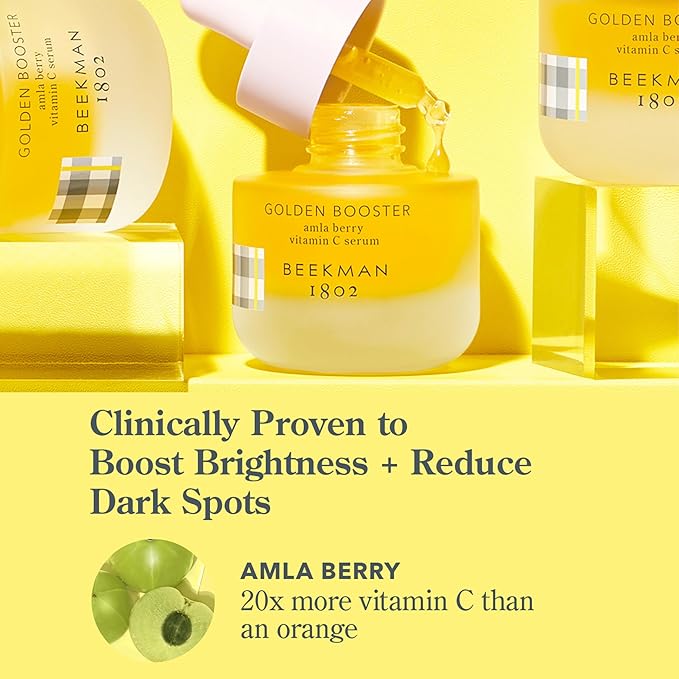 Beekman 1802 Golden Booster Amla Berry Face Serum, 0.5 fl oz