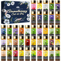 Essential Oil Set, 40 Pcs Fragrance Aromatherapy Oils for Skin, Diffusers, Home Care, Humidifier, Laundry, Candle Making - Tea Tree, Sandalwood, Lavender, Vanilla, Eucalyptus and More(5mL)