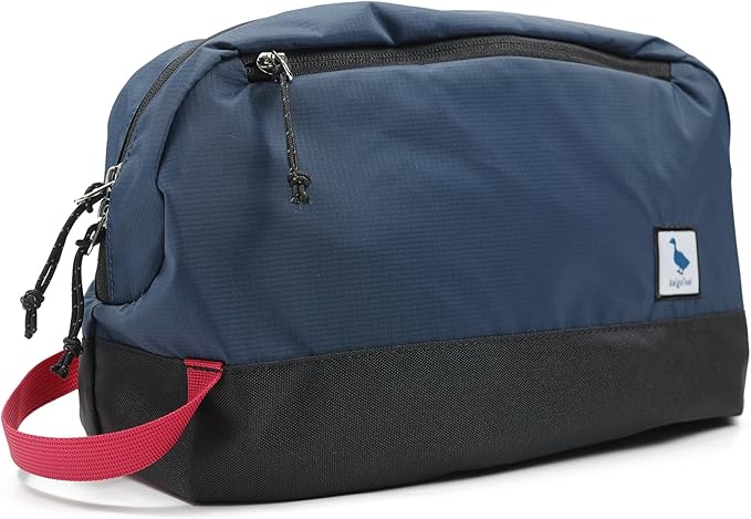 kalgoTeal Travel Toiletry Bag 8L, Large Packing Cube with Waterproof TPU Wet/Dry Compartment