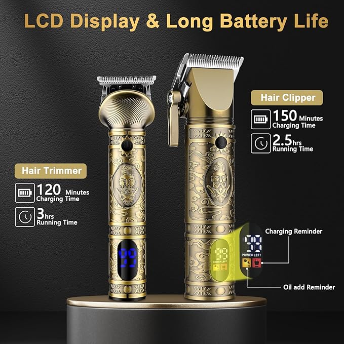 GSKY Hair Clippers for Men Professional,Clippers for Hair Cutting