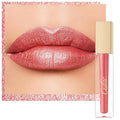 Oulac Orange Red Lipstick for Women, Metallic Lip Gloss Shimmer, Long Lasting Waterproof, Oil-Based Formula, High Impact Lip Color, Transferproof, Vegan & Cruelty-Free MD05