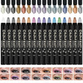 MooGlamor Colorful Shimmer Eyeshadow Eye Shadow Sticks Set (16 Pcs)