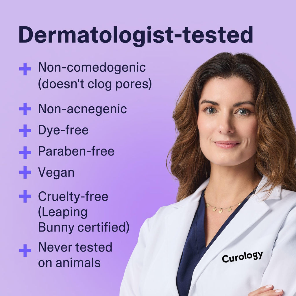 Curology Face Moisturizer for Dry Skin, Hyaluronic Acid Cream, Shea Butter