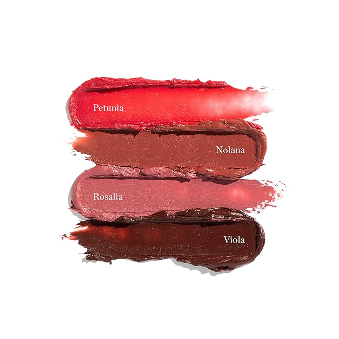 Ogee Tinted Sculpted Lip Oil, Blossom 4 Piece Gift Set
