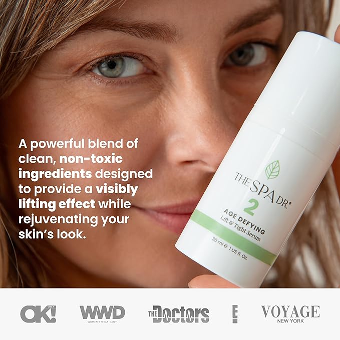 The Spa Dr. Antioxidant Serum - Anti Aging Skin Care - 30 Day Supply - Safe For All Skin Types - Perfectly pH Balanced - Organic Skin Care - Step 2 Nourish - 30 ML / 1 Fl. Oz.