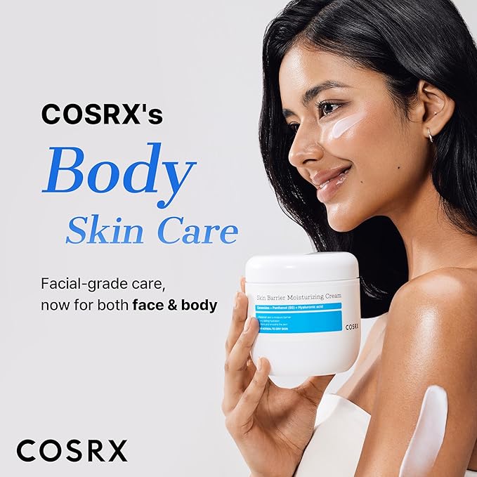 COSRX 100-Hour Hydration Ceramide Body Cream, Non-Greasy, 15.2 fl oz