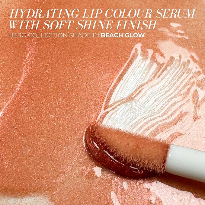 FITGLOW Beauty Lip Colour Serum, Beach Glow, 10g