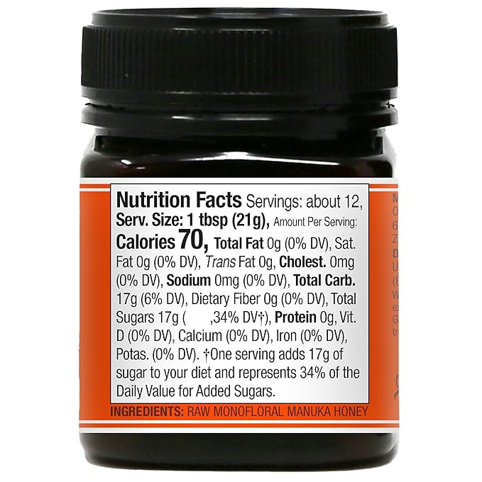 Wedderspoon Raw Mānuka Honey 150+ MGO, 8.8 Oz, Unpasteurized New Zealand Honey, Non-GMO, BPA-Free Jar, Superfood & Natural Wellness Support