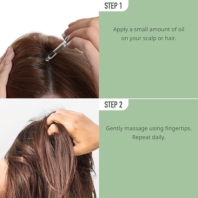 Hair Gro Rosemary Mint Growth Oil 4oz/ 120ml - Treatment & Retention for Hair & Scalp, Provides Healthier Hair with Rosemary Mint Infused Formula, Scalp Treatment, Detox Scalp, For All Hair Types