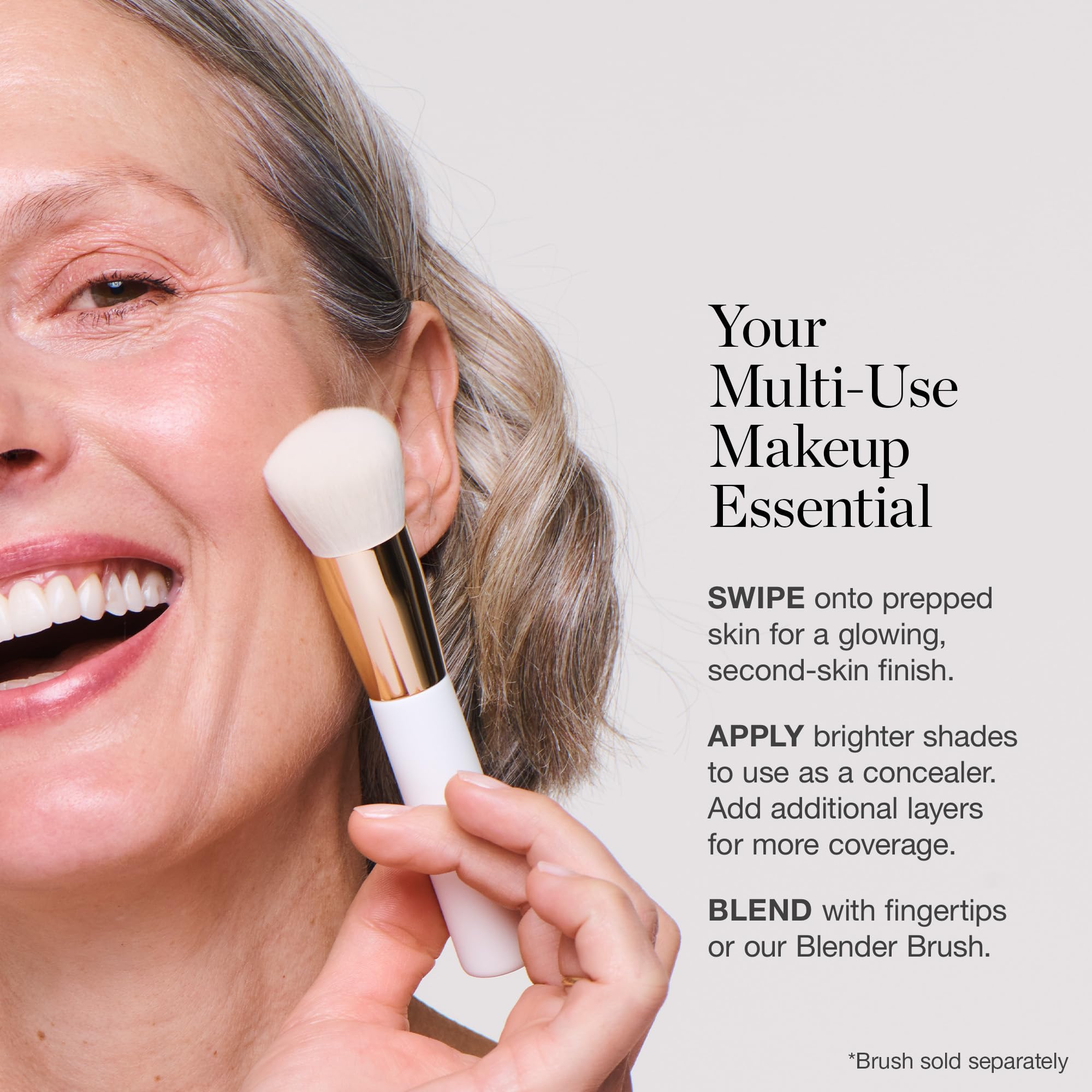 Ogee Sculpted Complexion Foundation Stick - Juniper 3.25W, Full Coverage