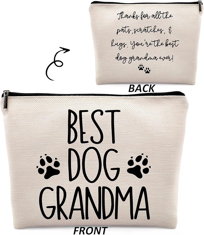 Dwept Best Grandma Cosmetic Case, Toiletry Bag - Makeup Bag for Women