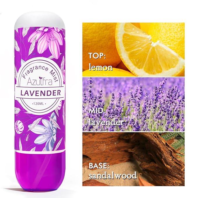 Azulfra Body Spray for Wowen, Lavender body mist, 4 fl.oz Fragrance Mist Gift Set