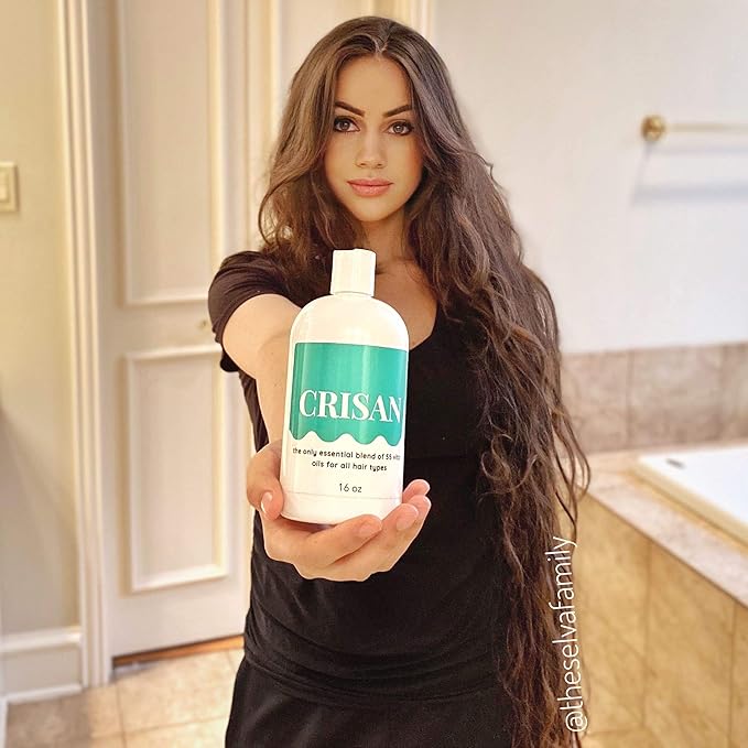 CRISAN Extreme Organic Hair Oil Treatment for Strength, Growth & Shine, 16 oz
