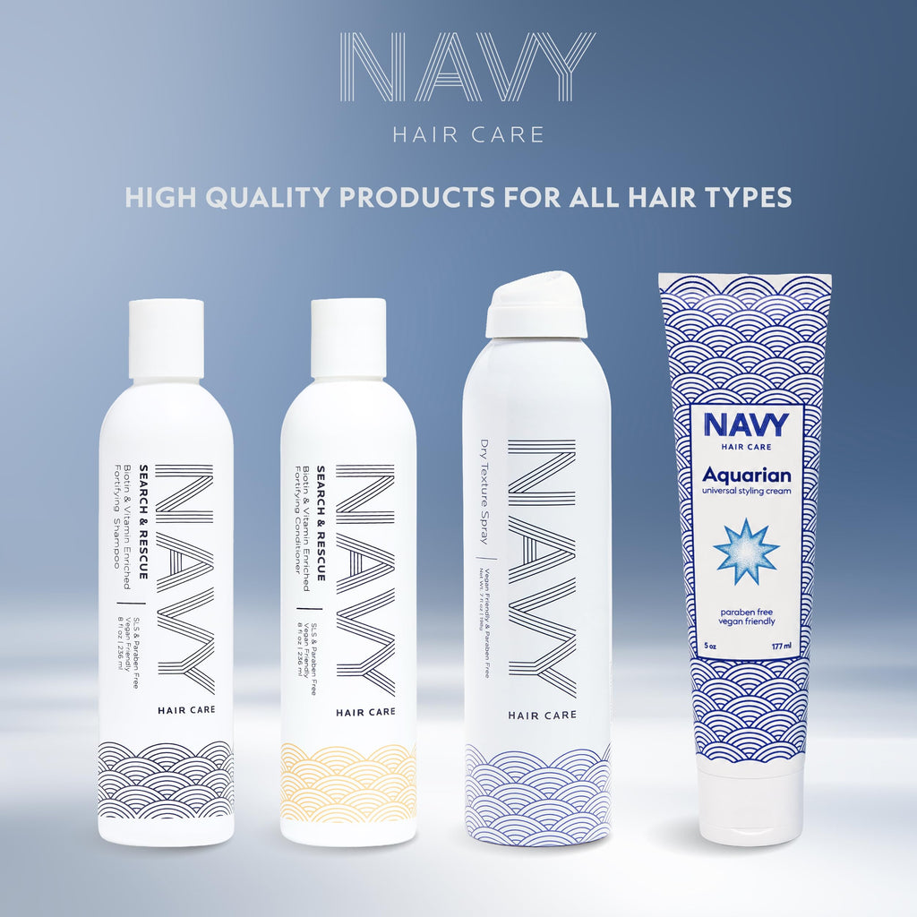 NAVY Swell Thickening Styling Cream for Fine Hair, 4 oz