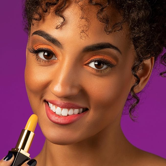 L'Paige pH Color-Changing Yellow Lipstick | Yellow to Warm Coral Pink Transformation | Aloe Vera Moisturizing Formula | Long-Lasting Lip Stain-Like Color | Shade LYW