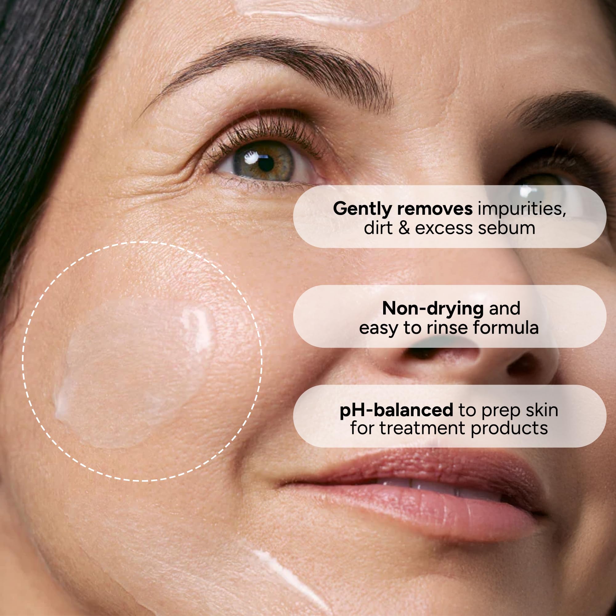 Lancer Skincare The Method: Cleanse Face Cleanser, Daily Face Wash with Salicylic Acid, Sensitive or Dehydrated Skin, 4.05 Fluid Ounces