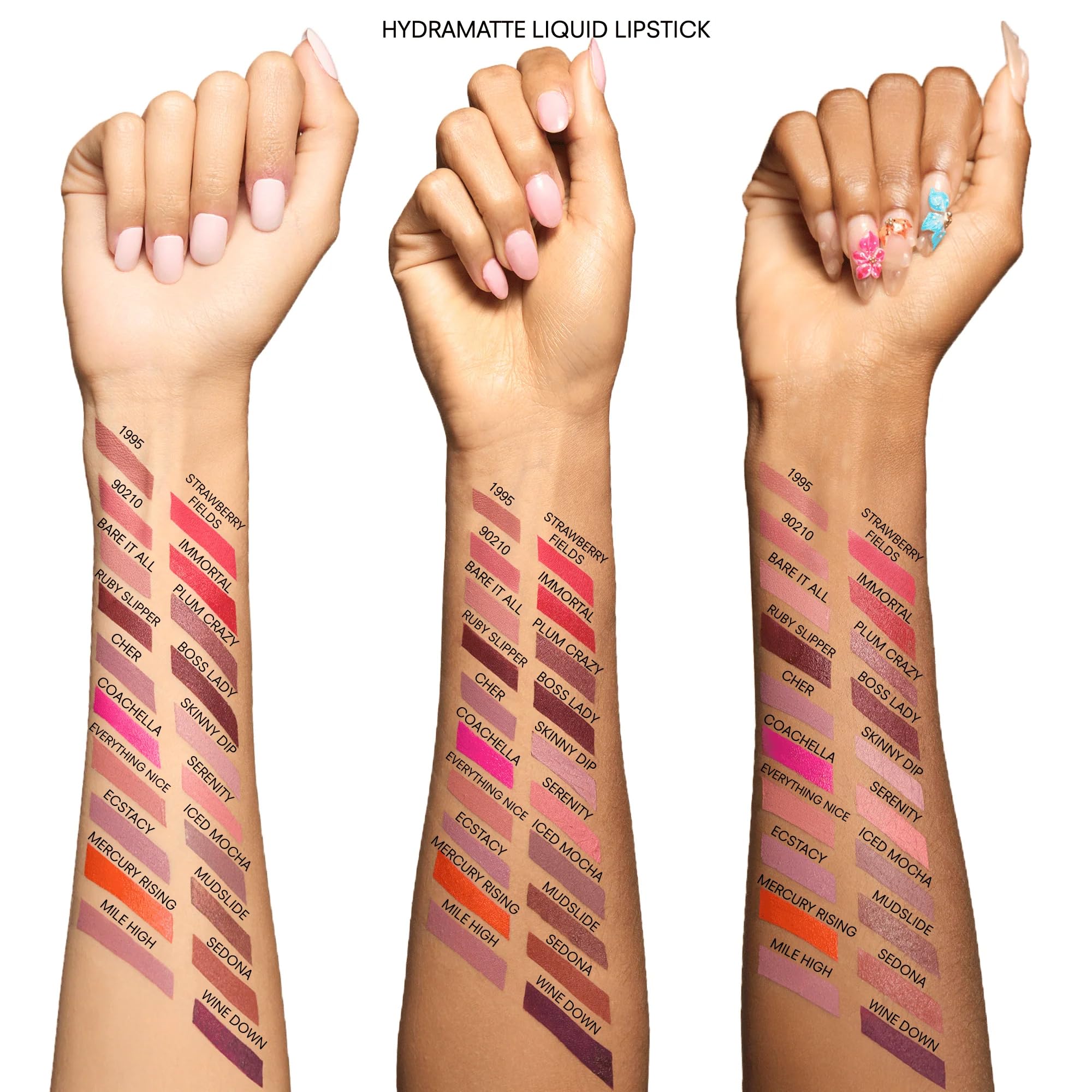 Gerard Cosmetics HydraMatte Liquid Lipstick Immortal, Red Matte Lip Stick, Long Lasting and Non Drying, Super Pigmented Fully Opaque Lip Color