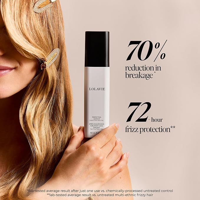 LolaVie Perfecting Leave-In Conditioner - 5.0 oz - 72-Hr Frizz Controla
