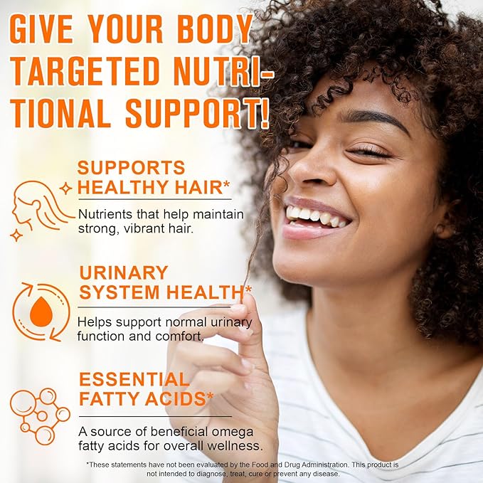 ITSDAWN Pumpkin Seed Oil Capsules 2 Pack, 1000mg Per Serving, Supports for Hair Growth, 600 Softgels