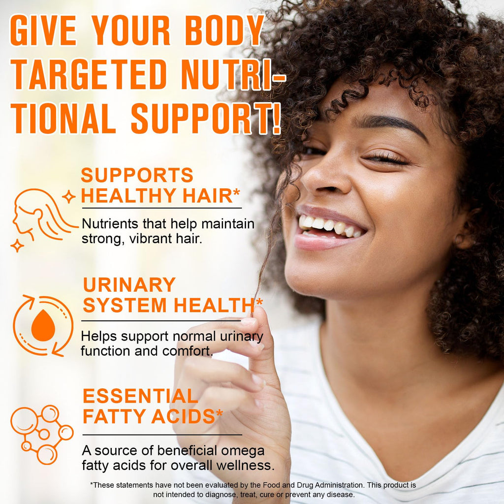 ITSDAWN Pumpkin Seed Oil Capsules 2 Pack, 1000mg Per Serving, Supports for Hair Growth, 600 Softgels