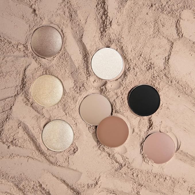 Velveteen Metallic Eyeshadow Mono, 235 - Pearl Infused, Shimmer Eye Makeup - Silky-Soft, Densely Pigmented, Seamless Blend - 0.105 oz