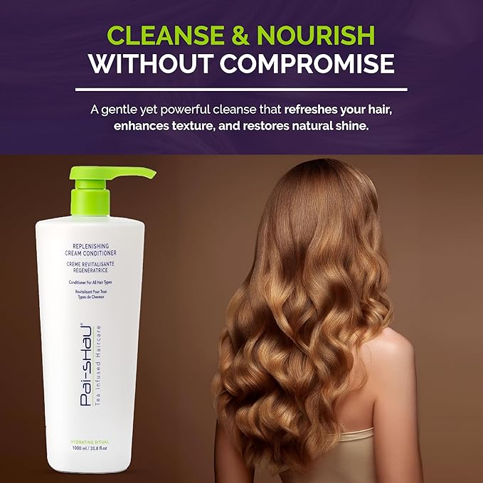 Pai-Shau - Replenishing Cleanser & Conditioner Set, Hydrating Hair Care